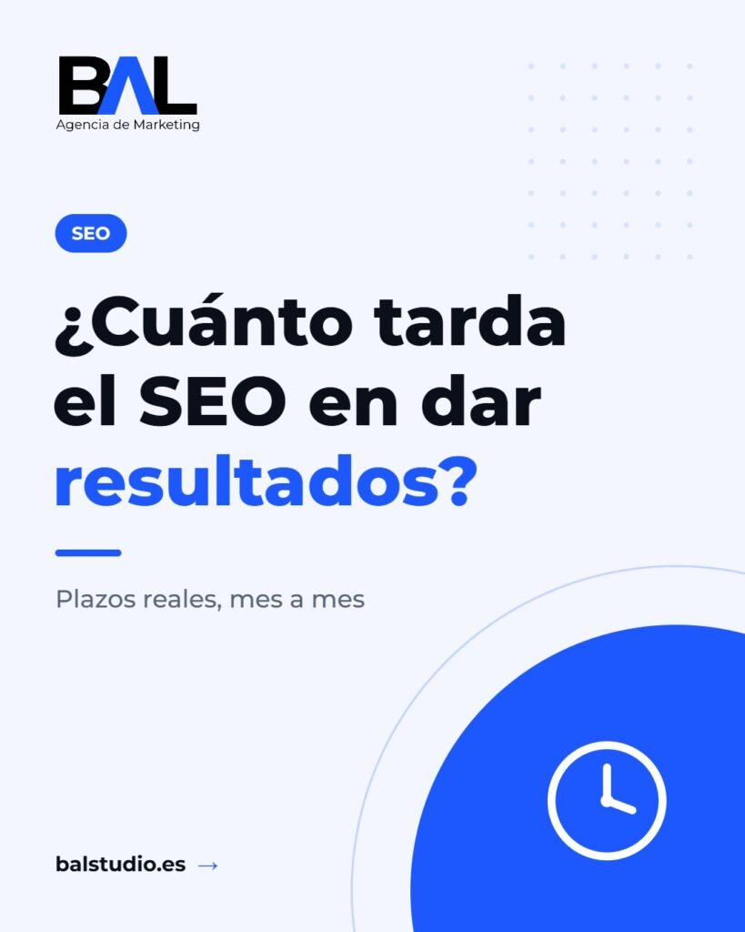 Cuánto tarda el SEO en dar resultados