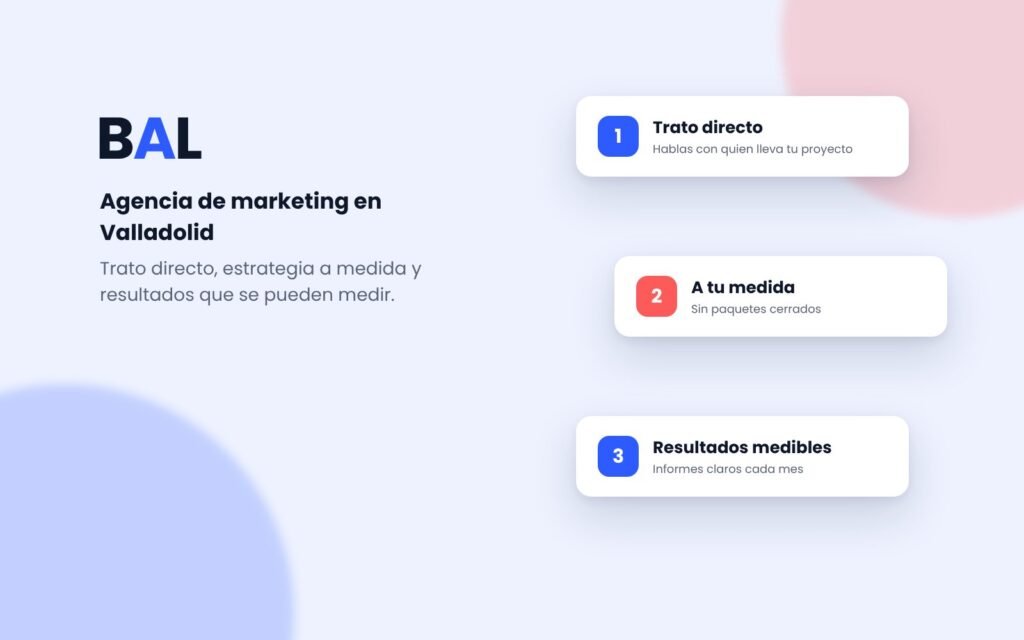 Sobre nosotros: BAL, agencia de marketing en Valladolid